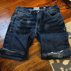 Ariat Men's Dark Blue Bootcut Jeans